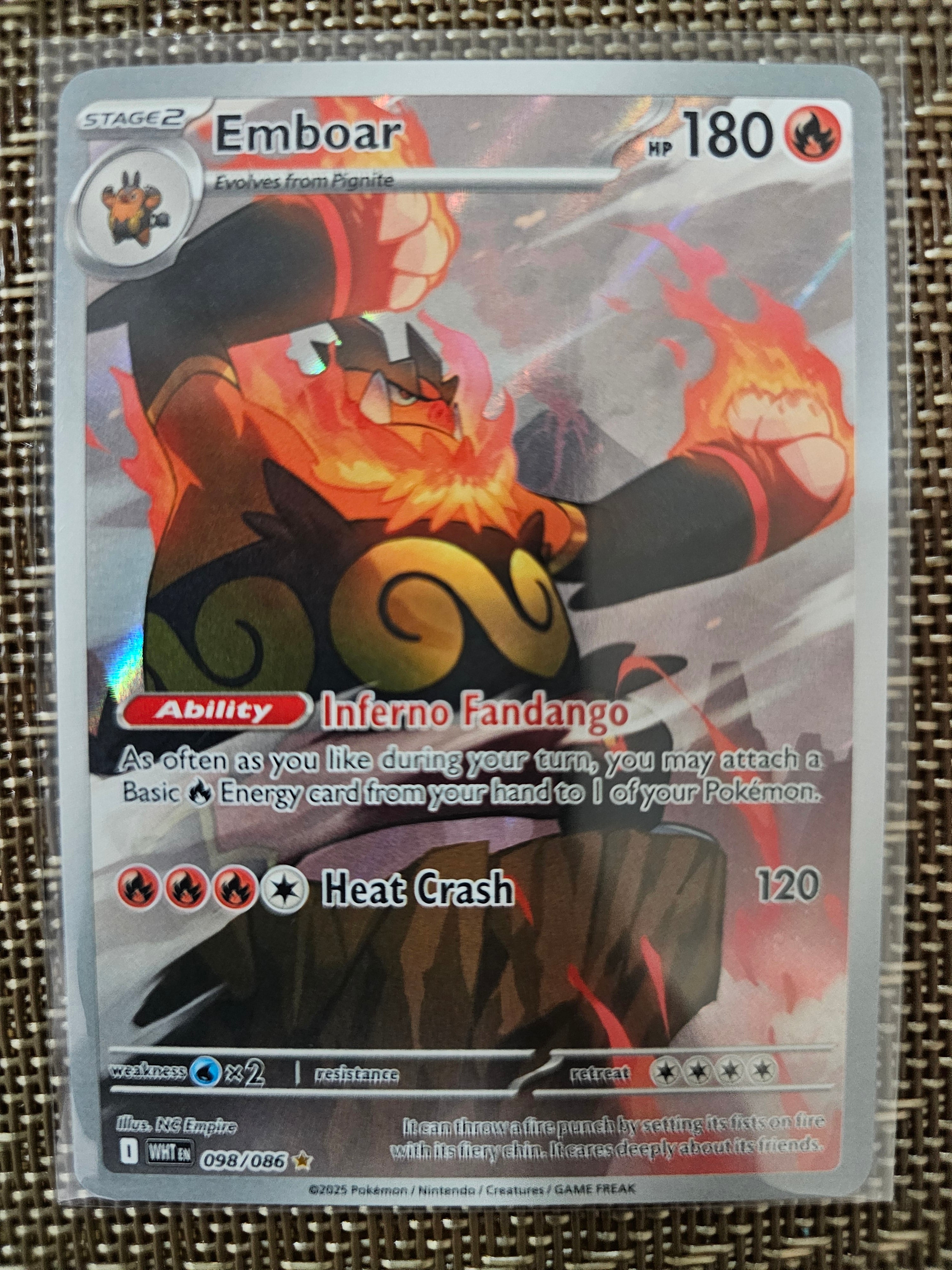 Emboar White Flair 098/086
