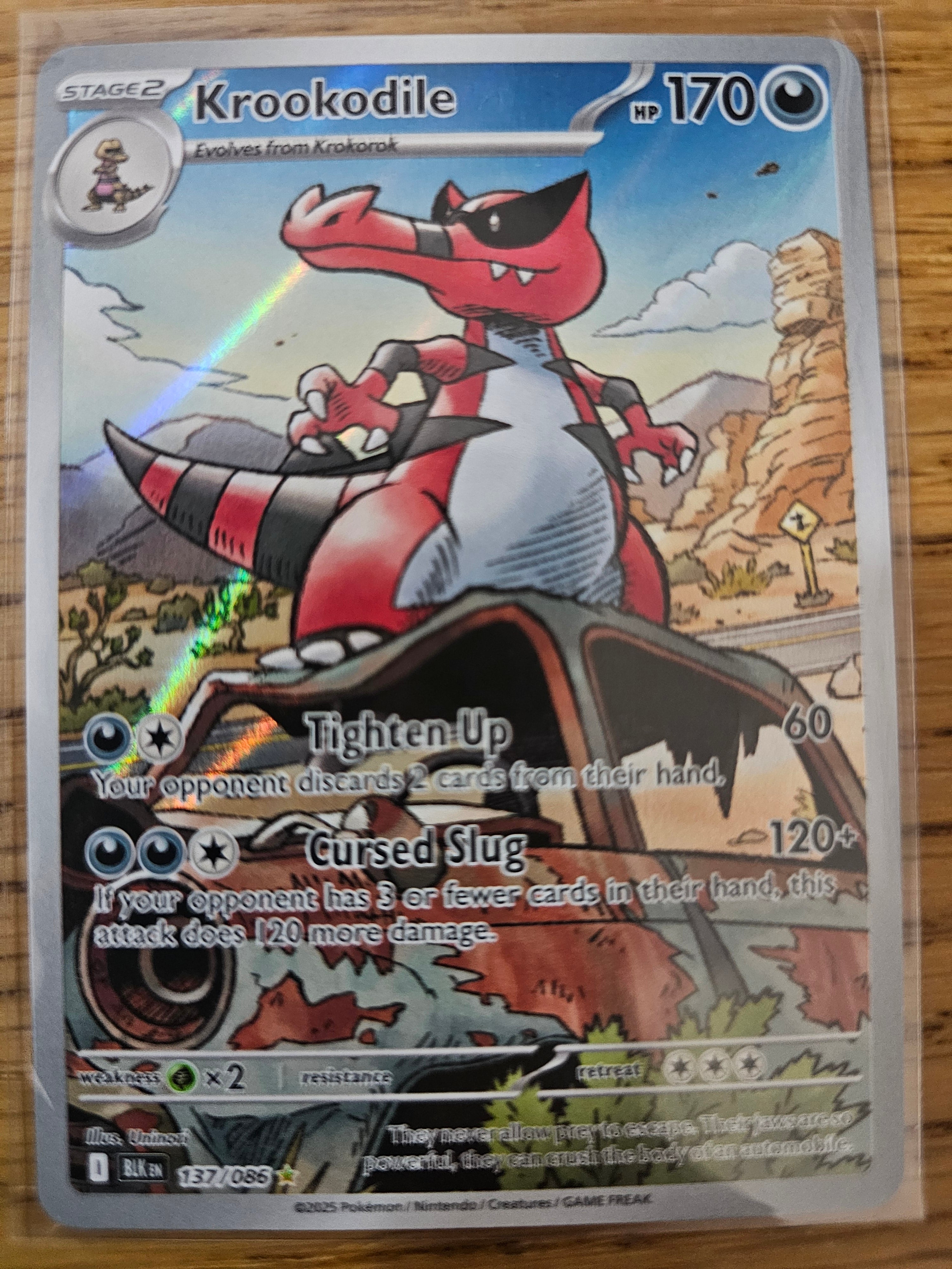 Krookodile Black Bolt IR 137/086