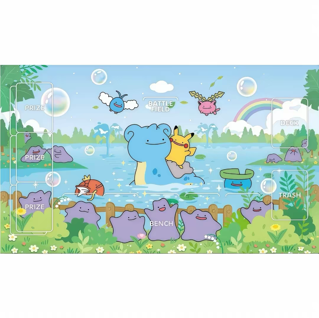 Pokemon Ditto Metamong Playmat