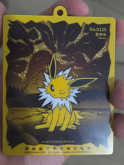 Pokemon Jolteon Terastal Gathering Quicksand Glitter Lanyard