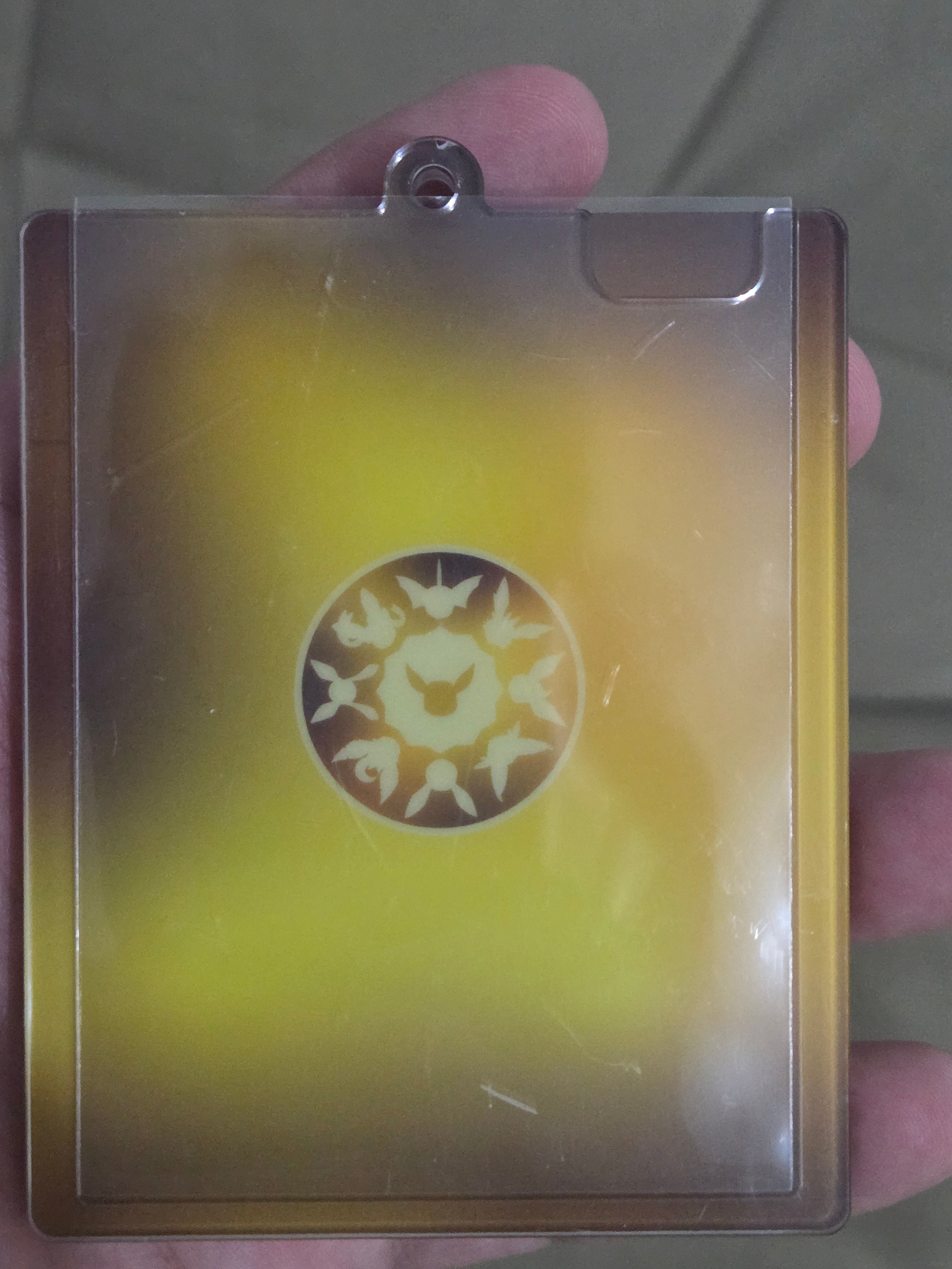 Pokemon Jolteon Terastal Gathering Quicksand Glitter Lanyard
