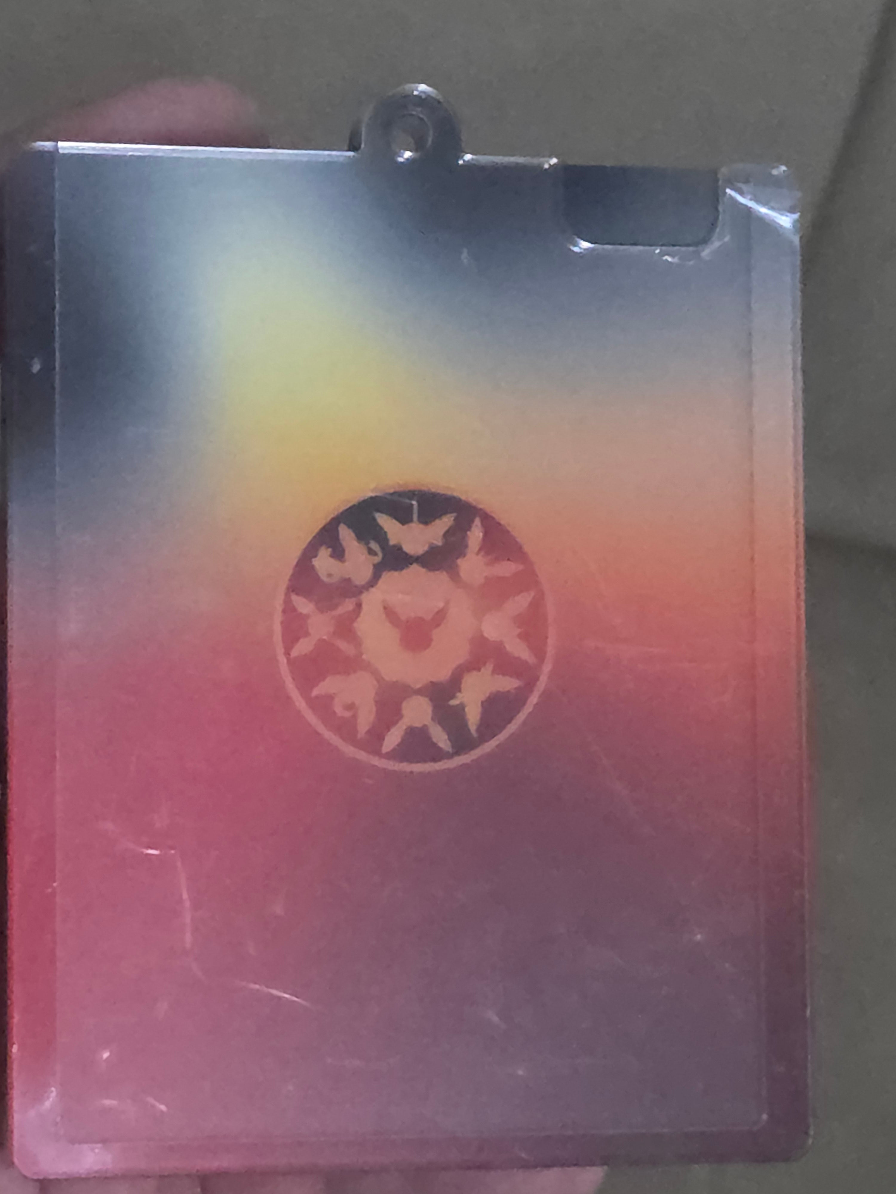 Pokemon Flareon Terastal Gathering Quicksand Glitter Lanyard
