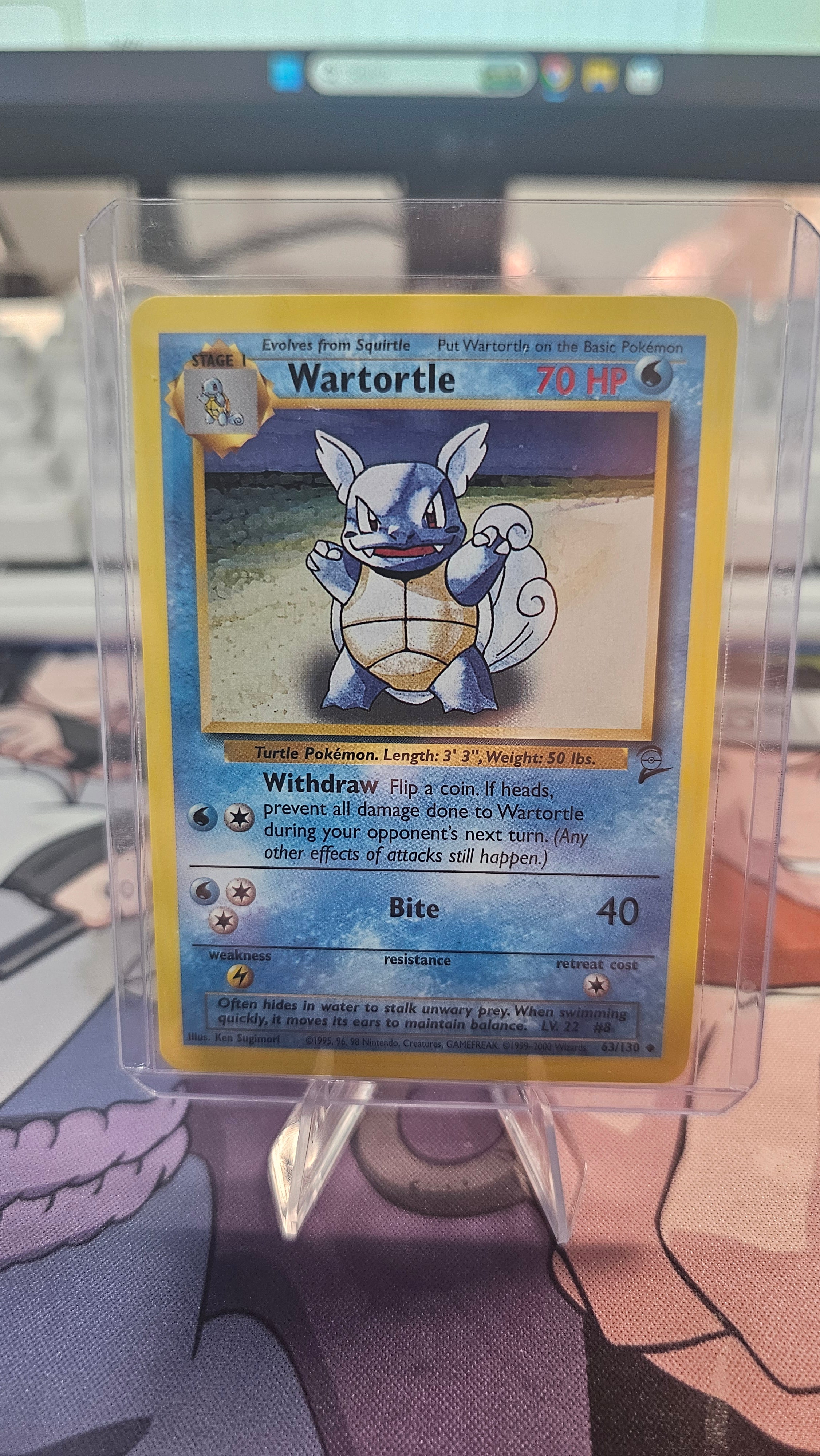 Wartortle 63 - Base Set 2