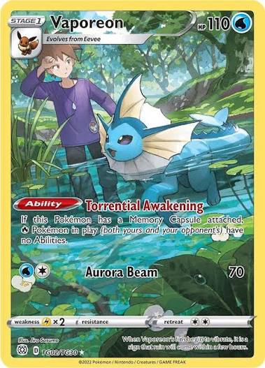 Vaporeon TG02/TG30