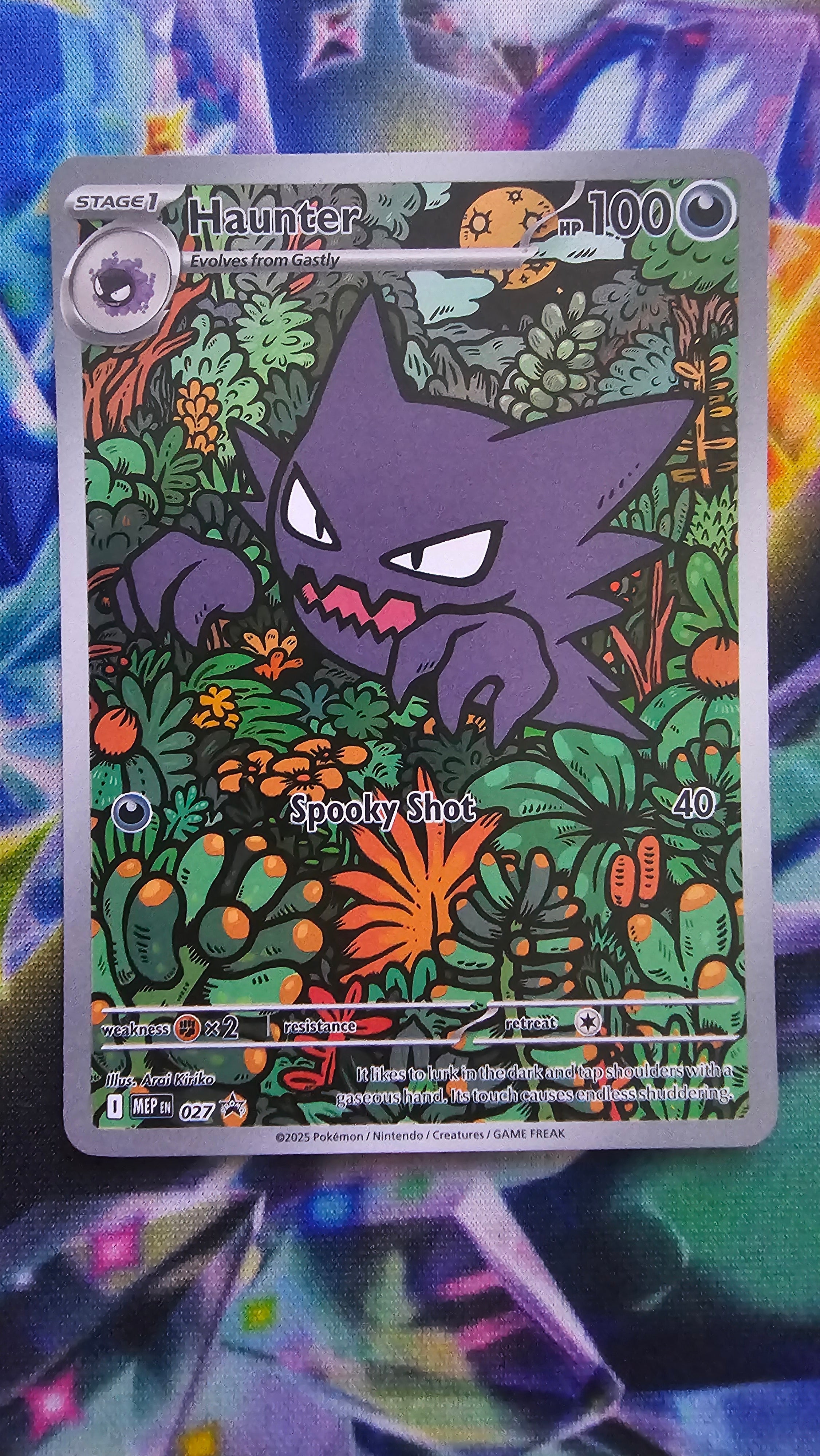 Haunter 27 -  Mega Evolution Promo -  Illustration Rare