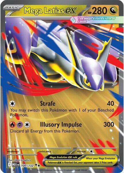 100/132 · Mega Latias ex · Holo (MEG) by PokeMarsi on MYNTED