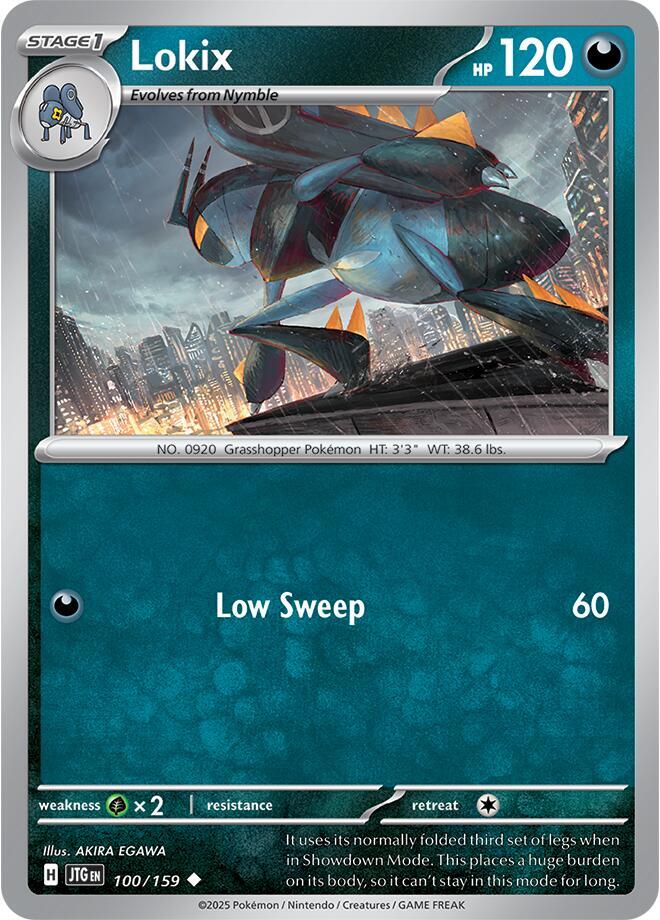 100/159 Lokix Normal · Journey Together (JTG) by PokeMarsi on MYNTED