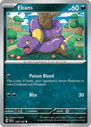 100/162 Ekans - Temporal Forces by Poké Zen DXB on MYNTED