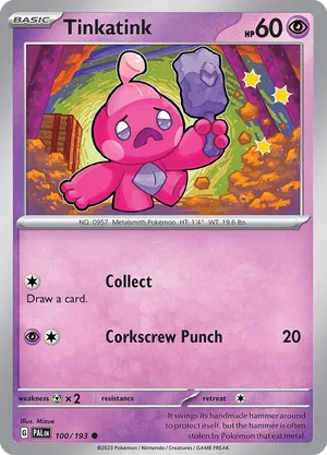 100/193 Tinkatink - Paldea Evolved by Poké Zen DXB on MYNTED
