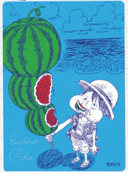PROMO One Piece NatsuComi 2026 – Watermelon Luffy MetaKira Card