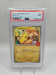 PSA 9 MCDONALD PIKACHU PROMO