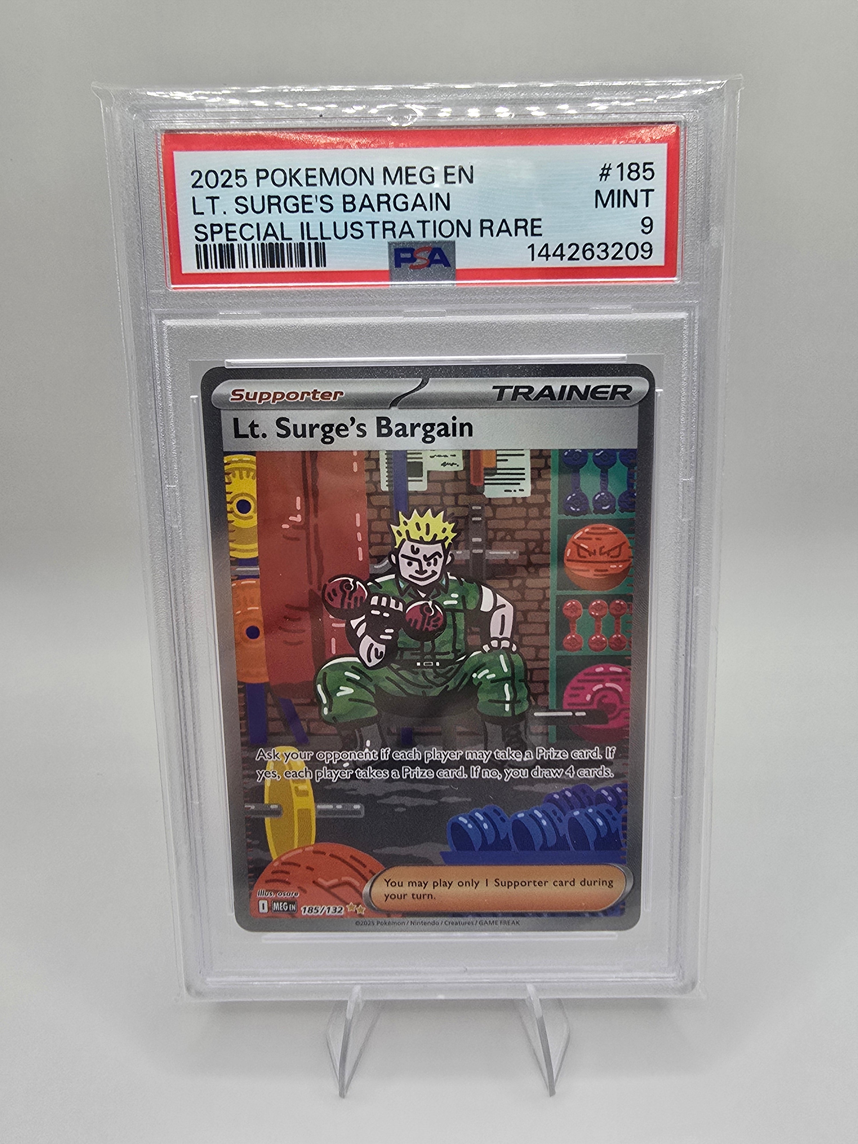 PSA 9 LT. SURGE'S BARGAIN