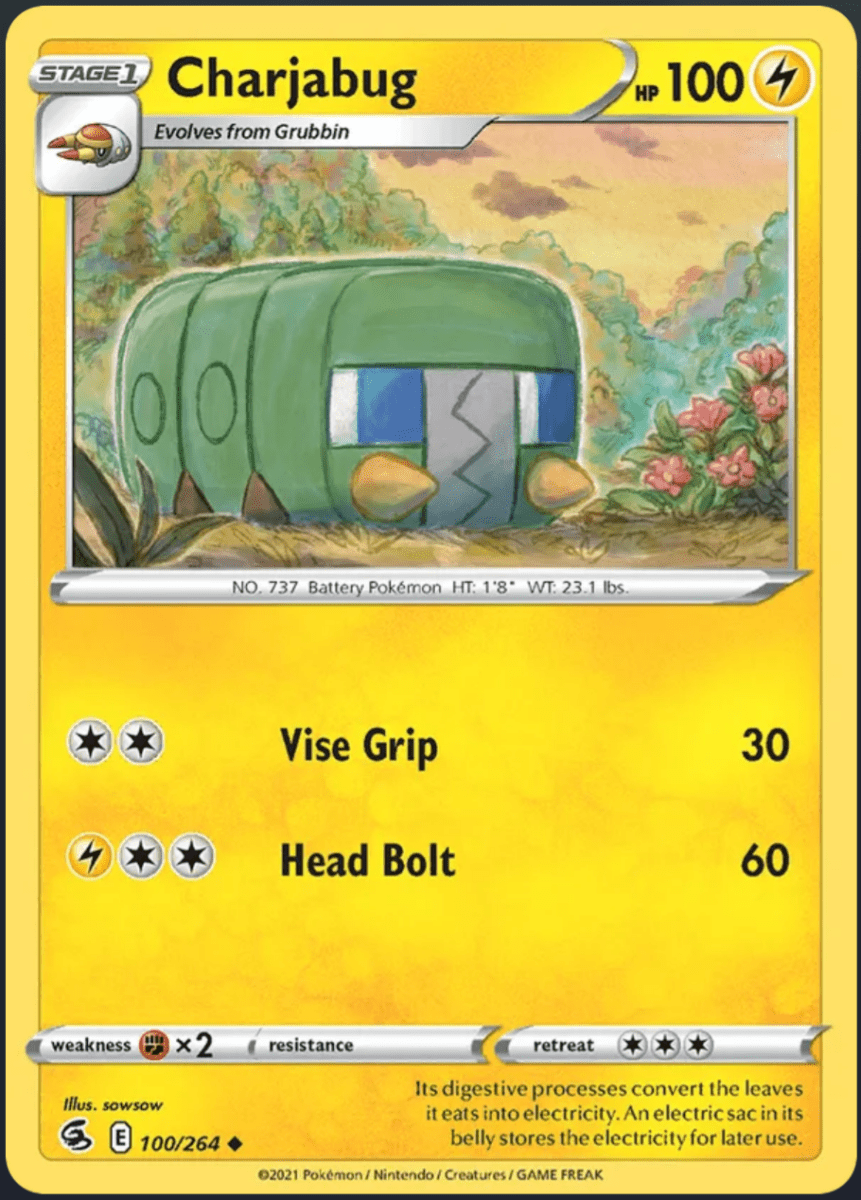 100/264 Charjabug - Fusion Strike by Poké Zen DXB on MYNTED