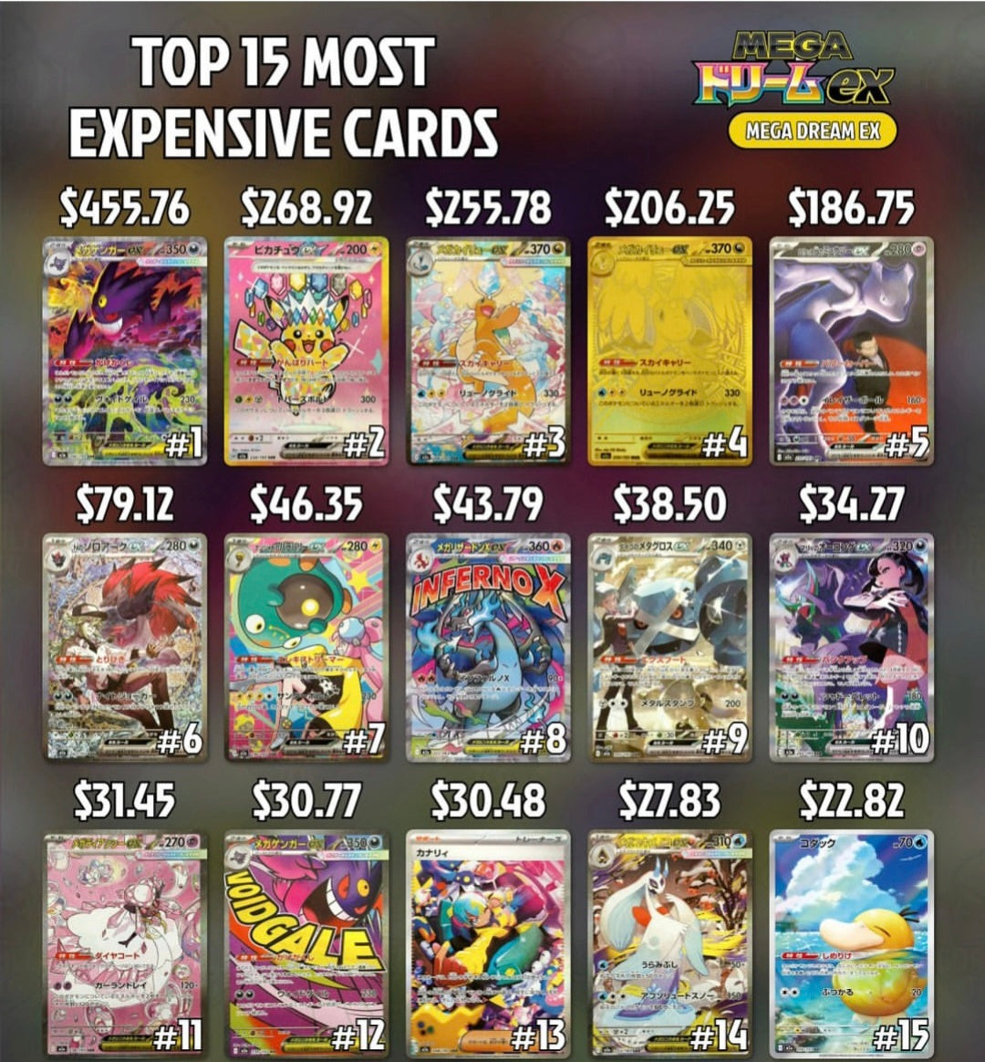 POKEMON MEGA DREAM EX BOOSTER BOX M2A