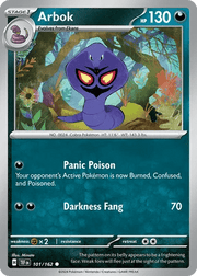 101/162 Arbok - Reverse Holo - Temporal Forces by Poké Zen DXB on MYNTED