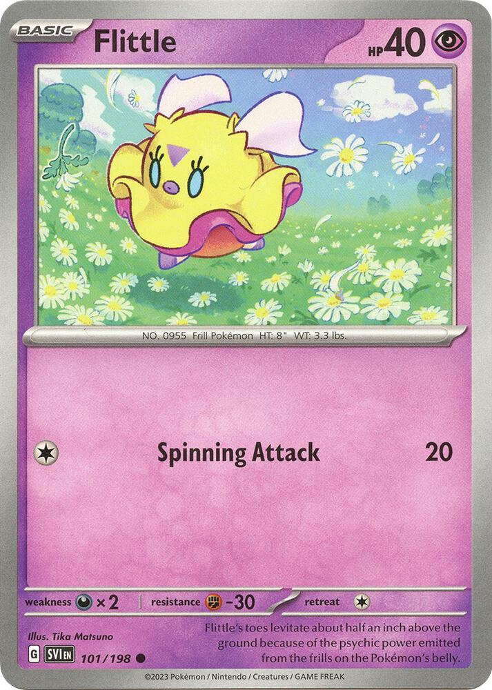 101/198 Flittle Reverse Holo · Scarlet & Violet (SVI) by PokeMarsi on MYNTED