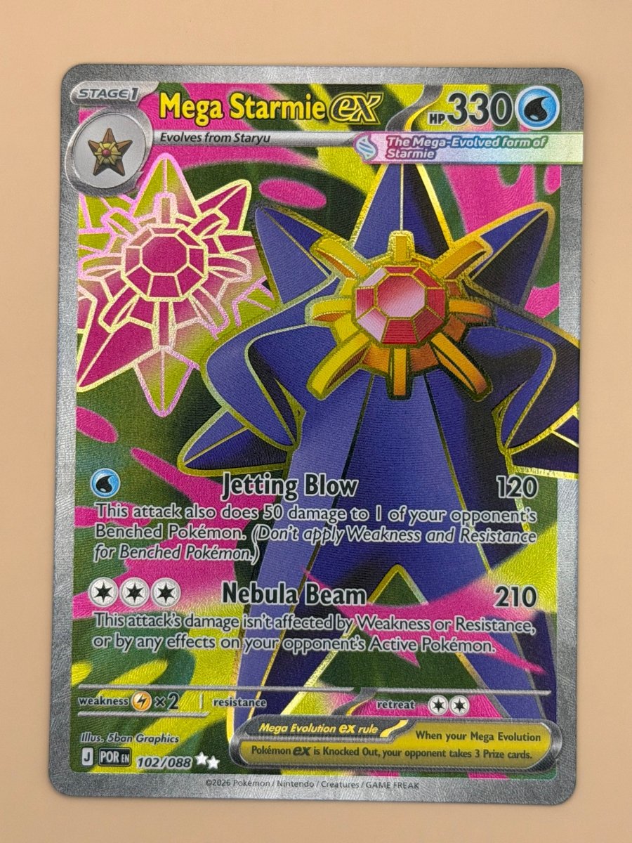 102/088 Mega Starmie ex - Perfect Order by Poké Zen DXB on MYNTED