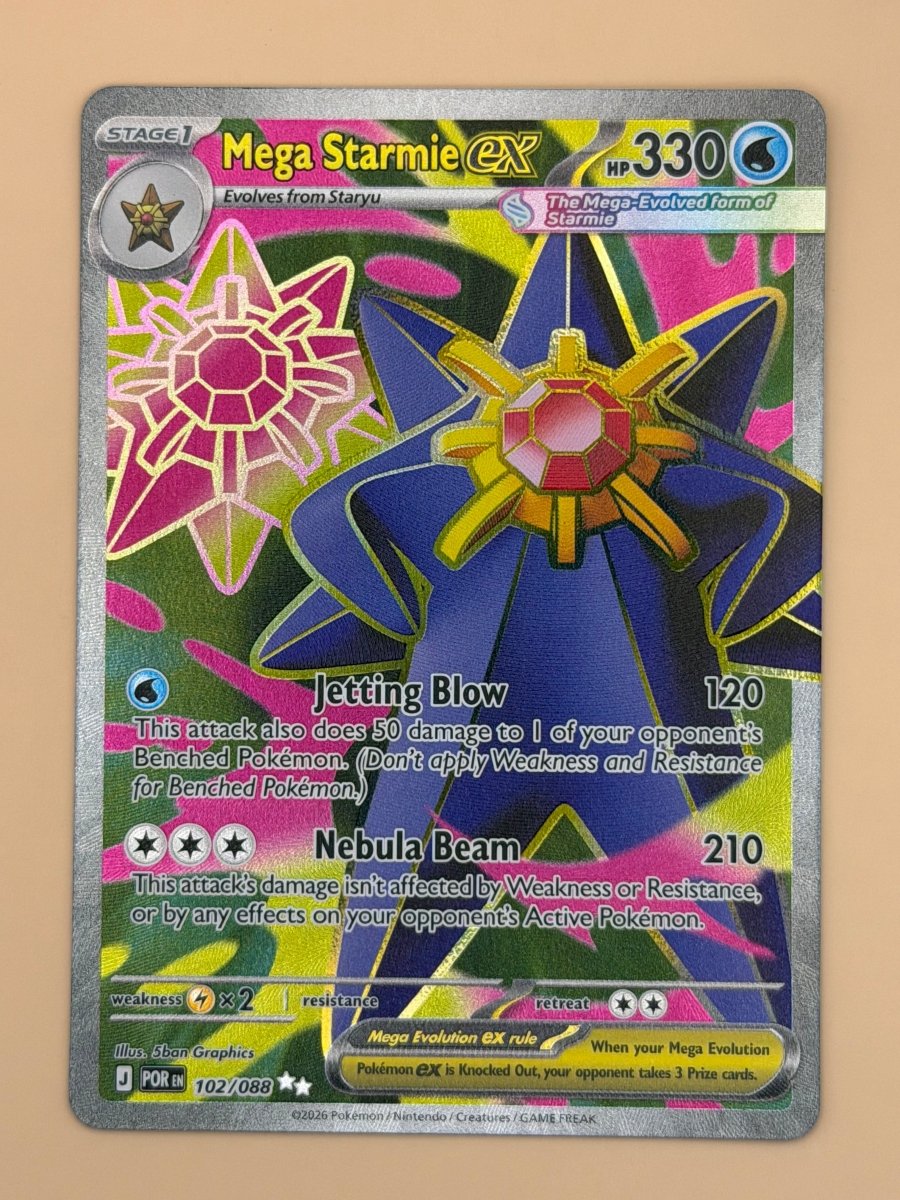 102/088 Mega Starmie ex - Perfect Order by Poké Zen DXB on MYNTED
