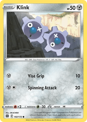 102/172 Klink - Brilliant Stars by Poké Zen DXB on MYNTED