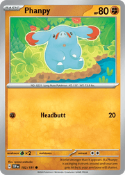 102/191 Phanpy - Surging Sparks by Poké Zen DXB on MYNTED
