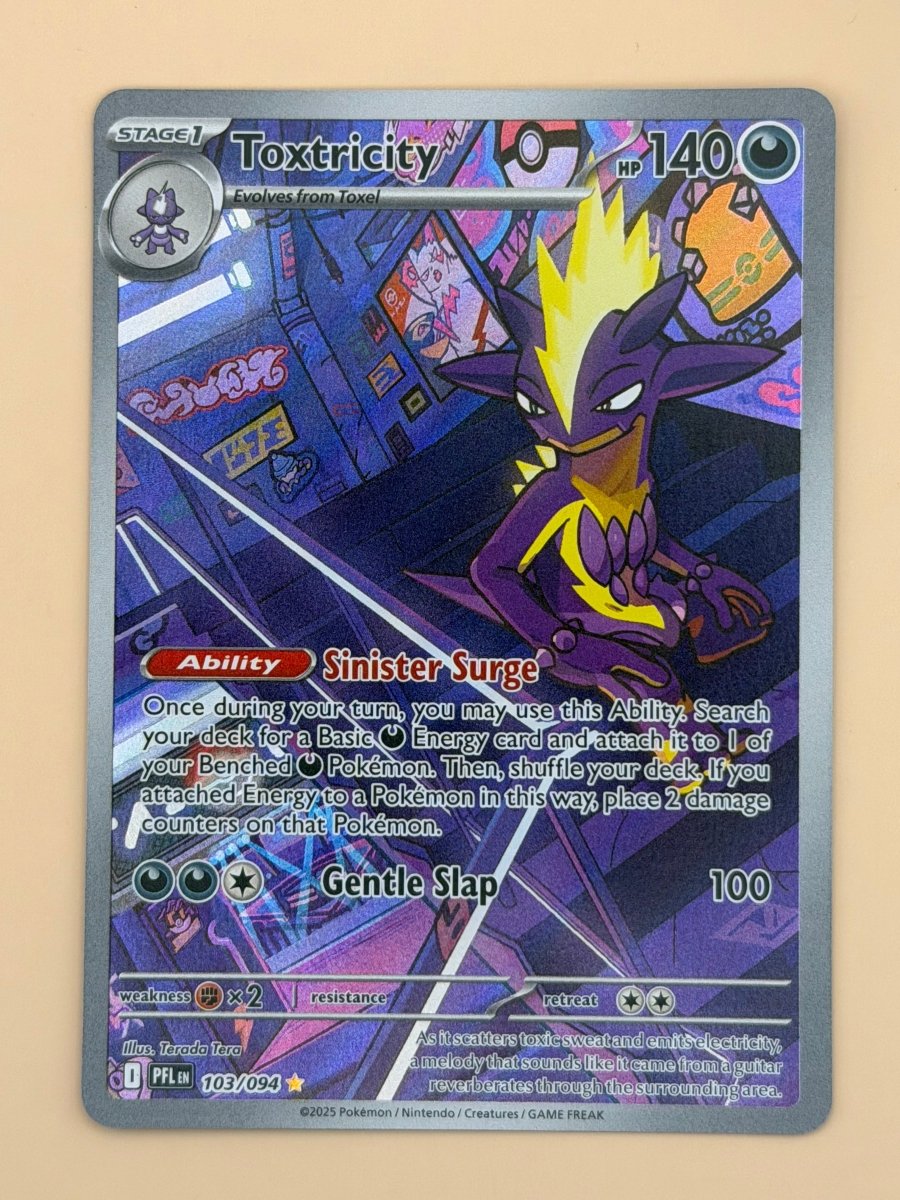 103/094 Toxtricity - Phantasmal Flames by Poké Zen DXB on MYNTED