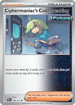 104/131 Ciphermaniac's Codebreaking - Prismatic Evolutions by Poké Zen DXB on MYNTED