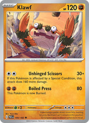 105/182 Klawf Normal · Paradox Rift (PAR) by PokeMarsi on MYNTED