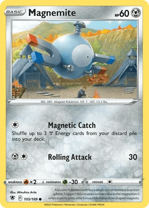 105/189 Magnemite - Astral Radiance by Poké Zen DXB on MYNTED