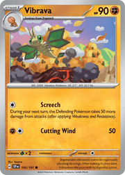 105/191 Vibrava - Surging Sparks by Poké Zen DXB on MYNTED