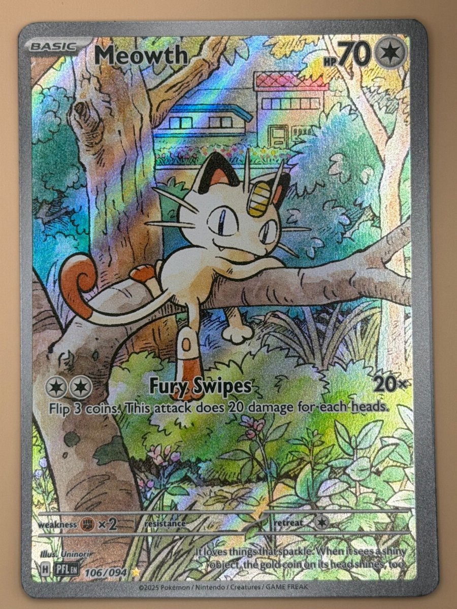 106/094 Meowth - Phantasmal Flames by Poké Zen DXB on MYNTED