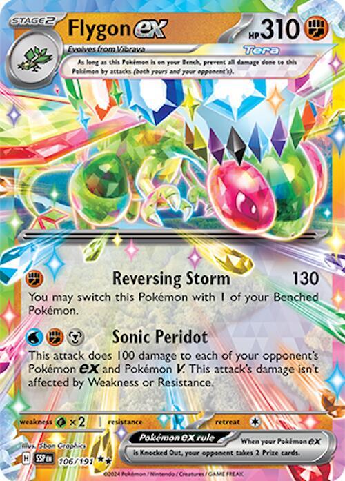 106/191 Flygon ex · Surging Sparks (SSP) by PokeMarsi on MYNTED