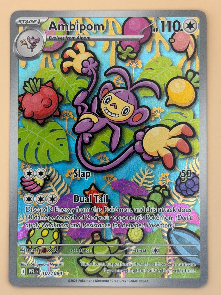107/094 Ambipom - Phantasmal Flames by Poké Zen DXB on MYNTED