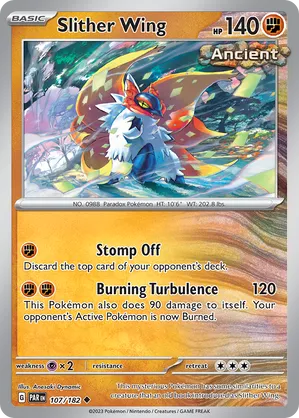 107/182 Slither Wing - Paradox Rift by Poké Zen DXB on MYNTED