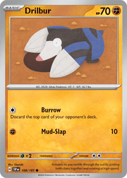 108/191 Drilbur - Surging Sparks by Poké Zen DXB on MYNTED