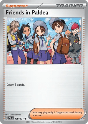 109/131 Friends in Paldea - Prismatic Evolutions by Poké Zen DXB on MYNTED