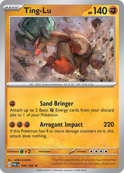 109/182 Ting - Lu Reverse Holo · Paradox Rift (PAR) by PokeMarsi on MYNTED