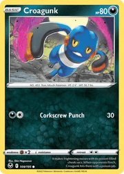 109/195 Croagunk - Silver Tempest by Poké Zen DXB on MYNTED