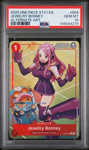 PSA 10 - One Piece - Jewelry Bonney - ST21-004 - Alternate Art