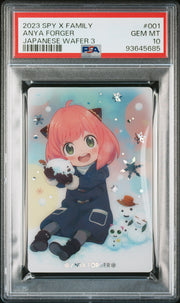 PSA 10 - Spy X Family - Anya Forger - Wafer - SP-001