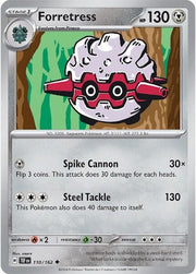 110/162 Forretress Normal · Temporal Forces (TEF) by PokeMarsi on MYNTED