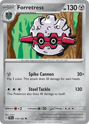 110/162 Forretress - Temporal Forces by Poké Zen DXB on MYNTED