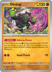 111/167 Okidogi Normal · Twilight Masquerade (TWM) by PokeMarsi on MYNTED