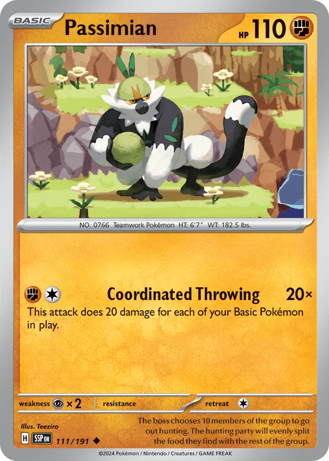 111/191 Passimian - Surging Sparks by Poké Zen DXB on MYNTED