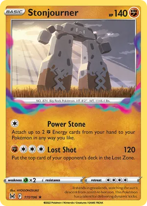 111/196 Stonjourner - Lost Origin by Poké Zen DXB on MYNTED
