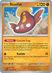 112/197 Stunfisk - Obsidian Flames by Poké Zen DXB on MYNTED