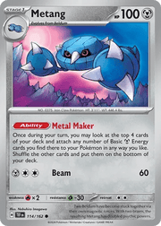 114/162 Metang - Temporal Forces by Poké Zen DXB on MYNTED