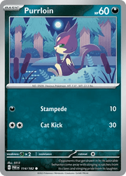 114/182 Purrloin - Paradox Rift by Poké Zen DXB on MYNTED