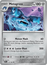 115/162 Metagross - Temporal Forces by Poké Zen DXB on MYNTED