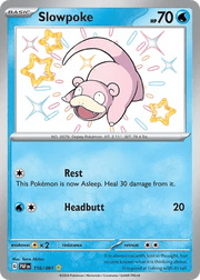116/091 Slowpoke - Paldean Fates by Poké Zen DXB on MYNTED