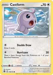 116/172 Castform - Brilliant Stars by Poké Zen DXB on MYNTED